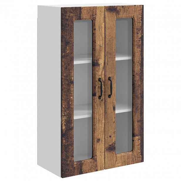 vidaXL Krycí deska myčky na nádobí Kalmar Staré dřevo 60 x 31 x 100 cm
