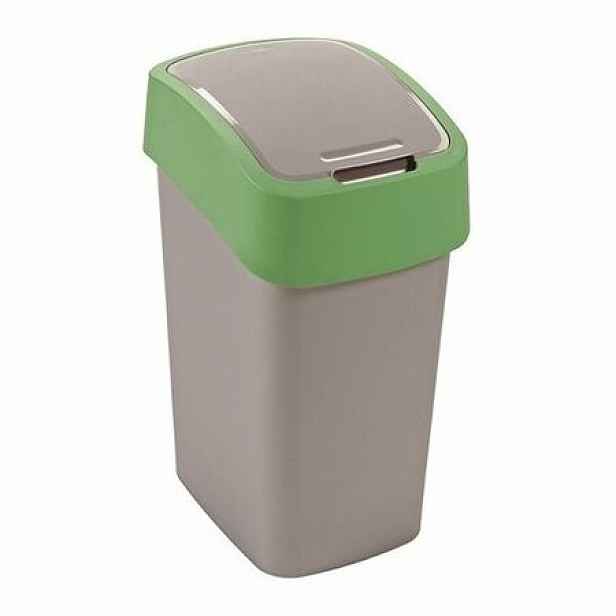 Curver Odpadkový koš FLIP BIN 10 l, zelená