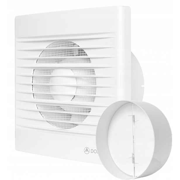Ventilátor s škrticí klapkou 120 mm Styl Timer Higrostat Wch ventil
