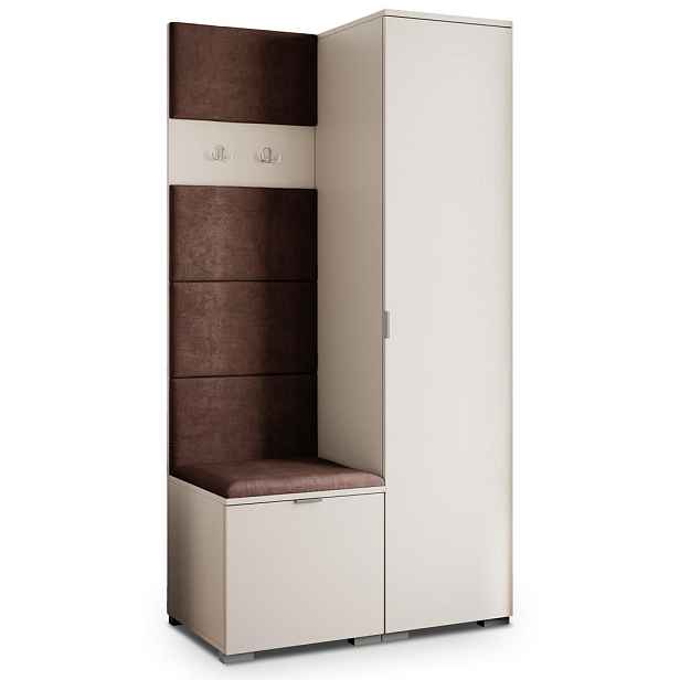 MASSENO MODERNÍ PŘEDSÍŇOVÁ SESTAVA LORI, 95/181/51 cm, kašmírová