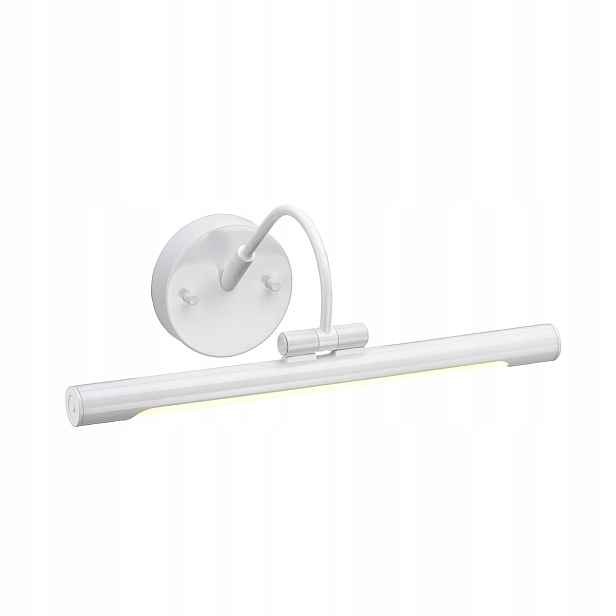 Nástěnná Led lampa nad zrcadlo bílý liniový obraz 40 cm Elstead