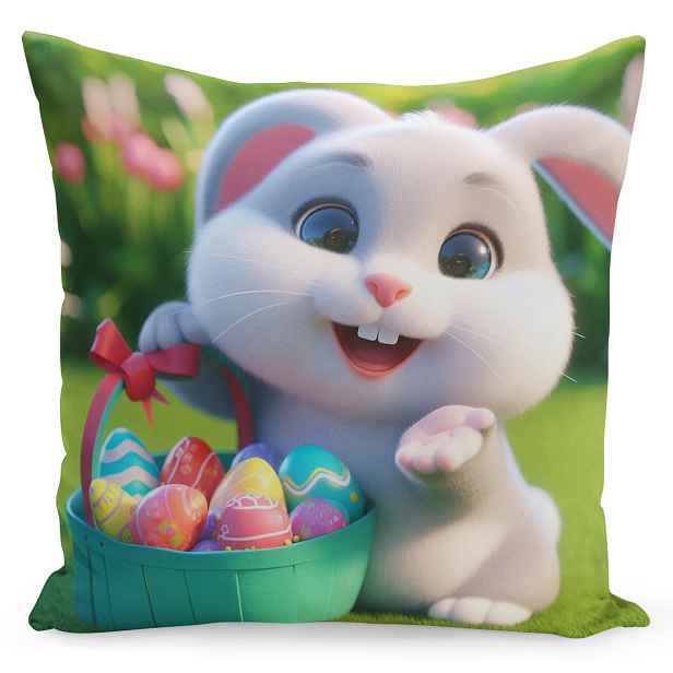 Velikonoční povlak na polštář HAPPY EASTER VIII. 40x40 cm Mybesthome