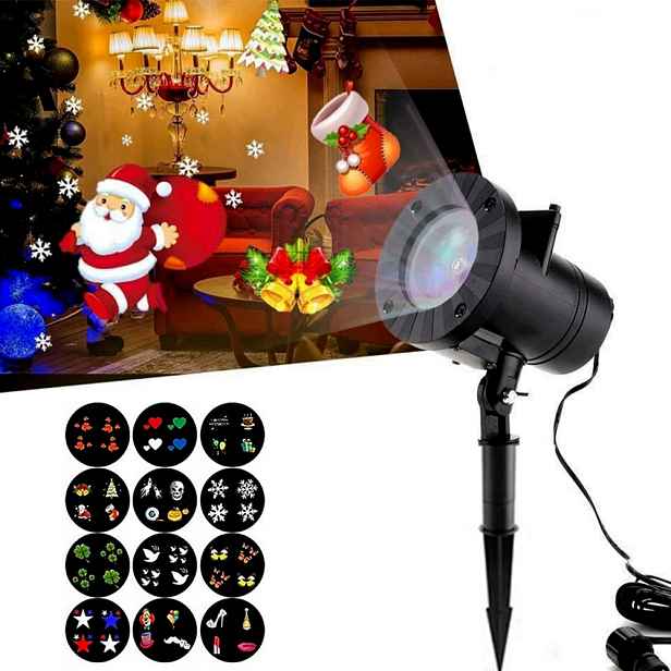 Projektor Na Dům Na Zeď Vánoční Dárek 12 Skluzavek