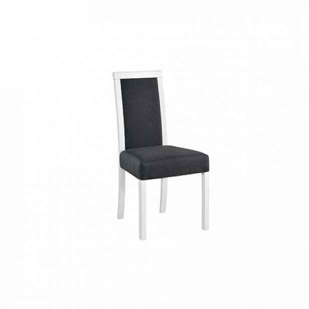 Jídelní židle ROMA 3 černá/bílá