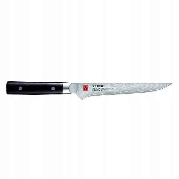 Nůž japonský na vykosťování, délka 16 cm, ocel damascénská Damascus Kasumi