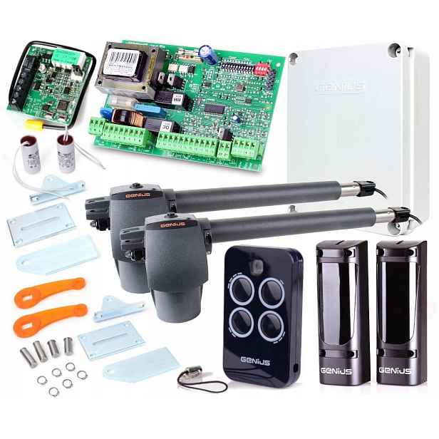 Pohon pro dvoukřídlé brány Genius G-Bat 400 280 W 230 V