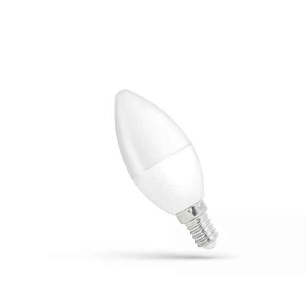 Spectrum LED LED žárovka SVÍČKA E-14 230V 8W CW WOJ+14222 studená bílá