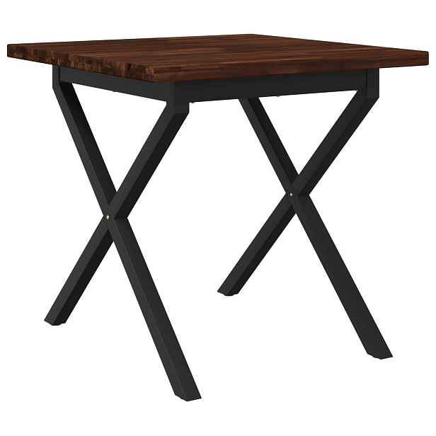 vidaXL Čtvercový jídelní stůl 70 x 70 x 75 cm Masivní akátové dřevo