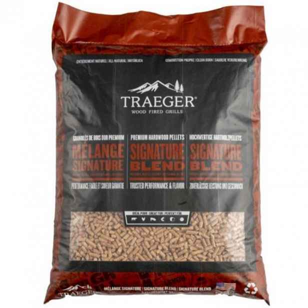 Dřevěné pelety Traeger Signature Blend 9kg