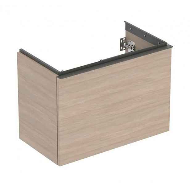 Geberit Acanto - Umyvadlová skříňka, 74x54x42 cm, 2 zásuvky, dub 503.009.JH.1