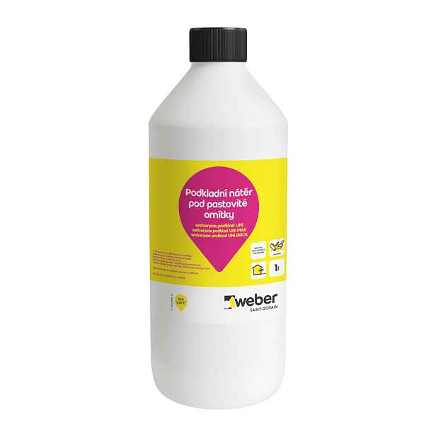 Penetrace weberpas podklad UNI hnědá 1 kg