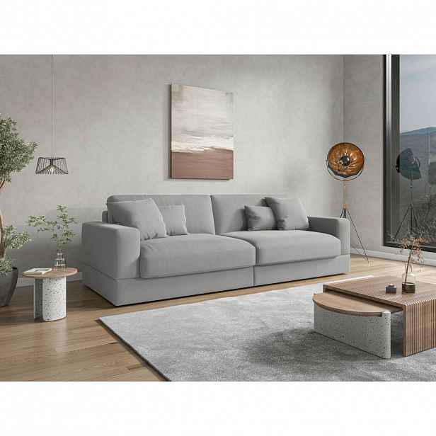Sit & More POHOVKA BIG SOFA, textil, šedá