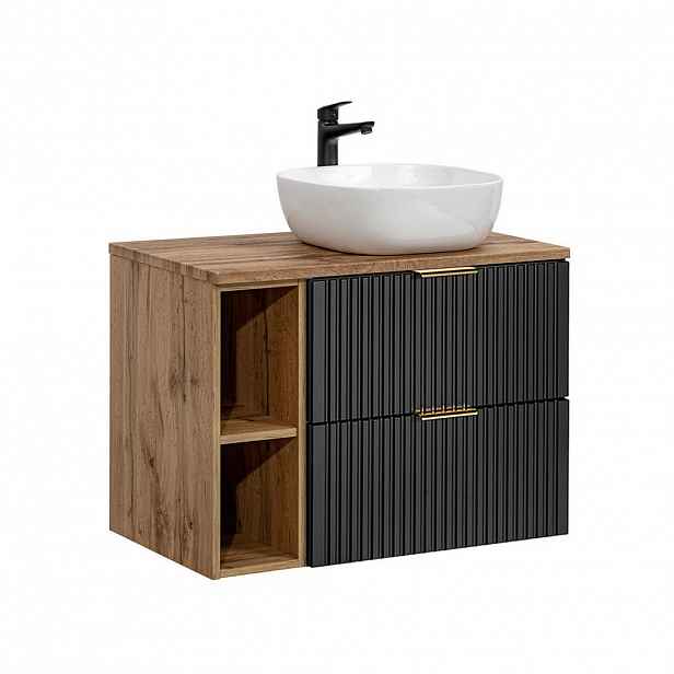 Petits-meubles UMYVADLO 80.6cm Adriel Černá