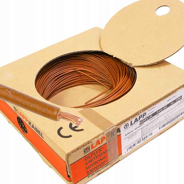 Kabel Lgy 0,5 mm hnědý Lapp kabel 100m