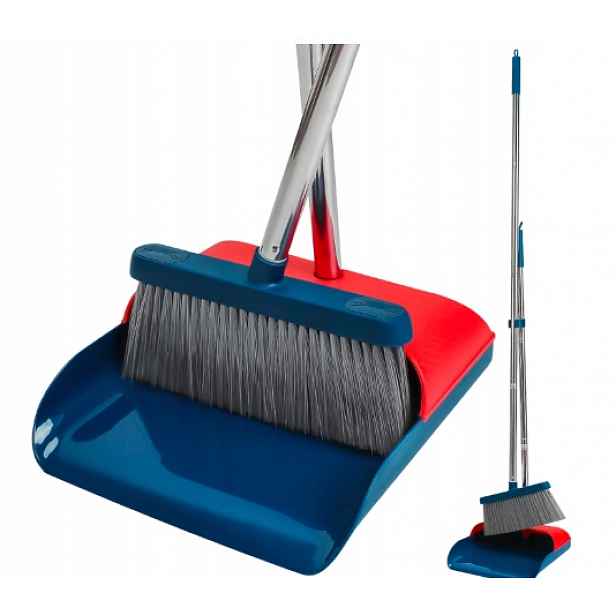Metla S lopatkou 128 CM Ergonomická S Hřebínky