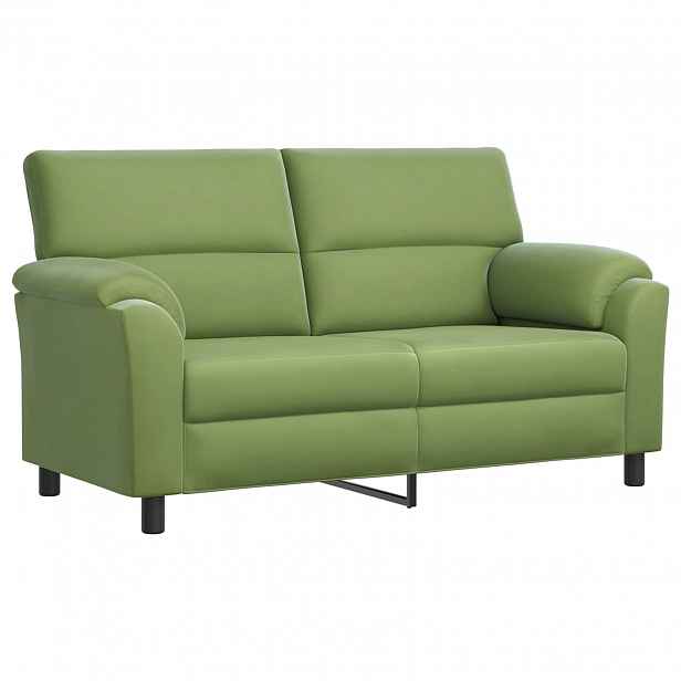 vidaXL Pohovka Světlá zelená 174 x 85 x 93 cm Samet