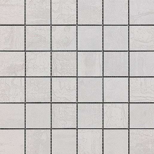 Mozaika Sintesi Met Arch light silver 30x30 cm mat MA12457