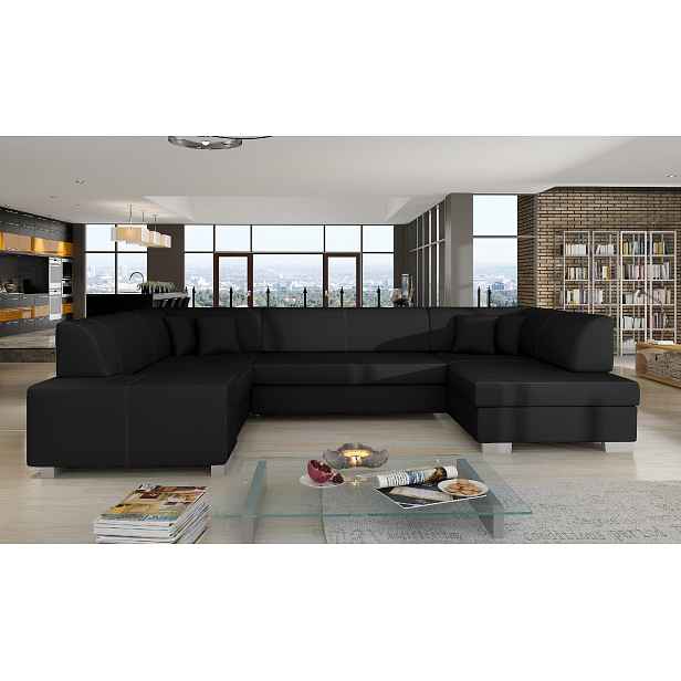 Sedací souprava Havana Provedení: Levá U, látka: Soft 11 black