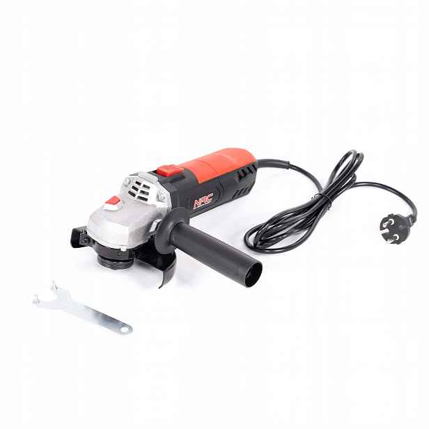 Úhlová Bruska Nac 1050 W Bruska 125 MM 12000 Ot/min Kryt Kotouče Silný