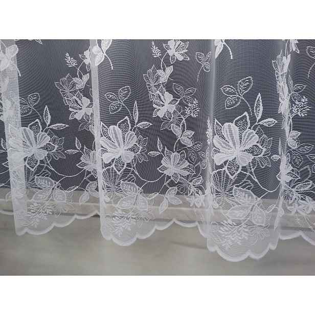 Mg Záclona 35914 Bílá 250x250 cm Hotová S Páskou M