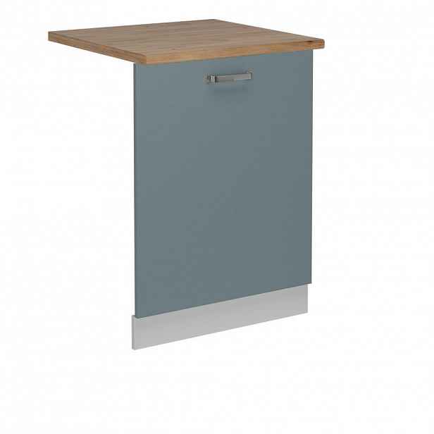 Vicco ČELNÍ PANEL MYČKY R-Line Modrošedá 60 cm , PD Dub