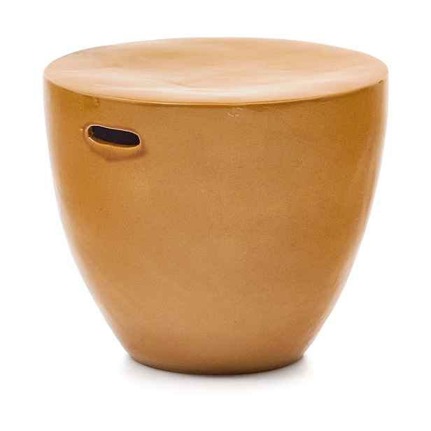 Keramický kulatý zahradní stolek ø 45 cm Mesquida – Kave Home