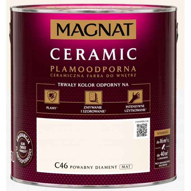 Magnat Barva odolná vůči skvrnám C46, atraktivní matný diamant, 2,5 l