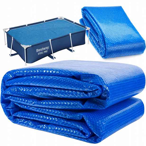 Silný krycí plachta solárního panelu 220 mikronů do bazénu pro bazén Bestway 259x170x61