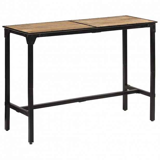 vidaXL Barový stůl 150 x 55 x 107 cm masivní hrubé mangovníkové dřevo