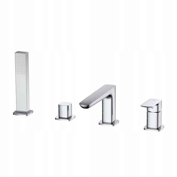 Vanová baterie 4-otvorová Avapax Qanix chrom lesk 206 mm