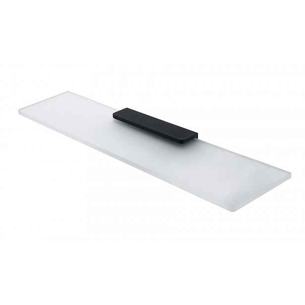 Nimco Maya - Polička, 60 cm, matné sklo/černý mat MAC 29091B-60-90