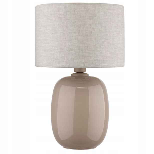 Stolní lampa Melody sabia béžová 1xE27 stojací lampa noční boho na stůl