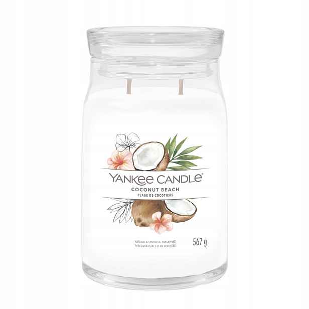 Yankee Candle Svíčka Coconut Beach 567 g