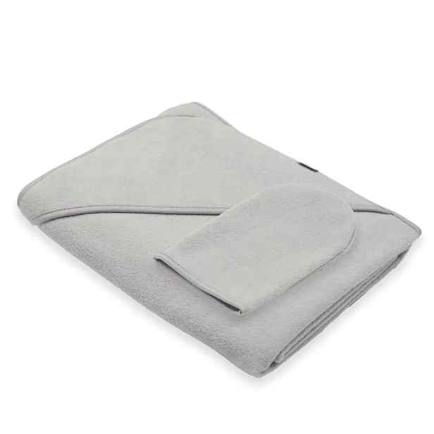 NEW BABY Dětská froté osuška BASIC 100x100 šedá