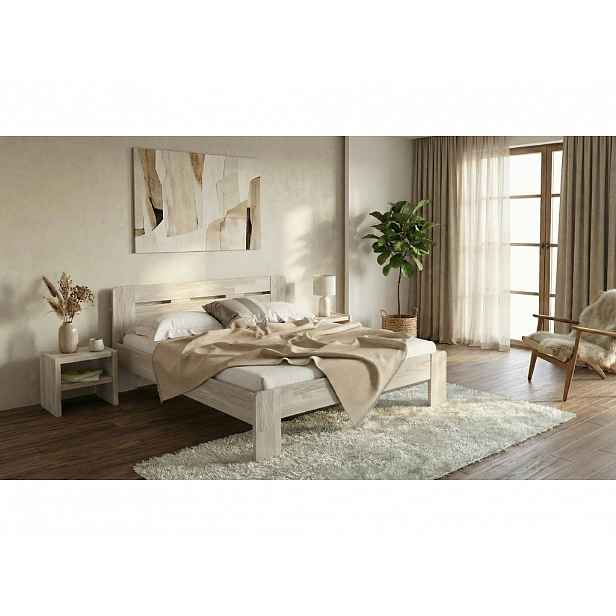 Postel Dreamy Brisa Barevné provedení: Jasan - Olej bělený, Velikost: 90x200