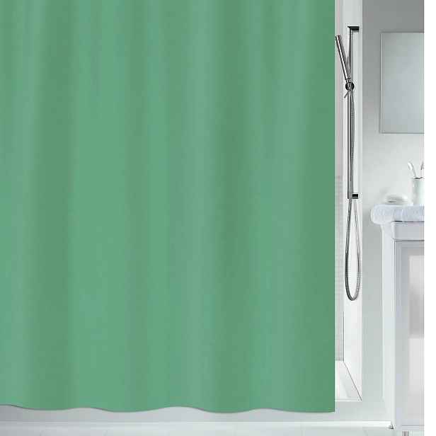 Spirella sprchový závěs Primo, světle zelený, 120 x 200 cm, polyester