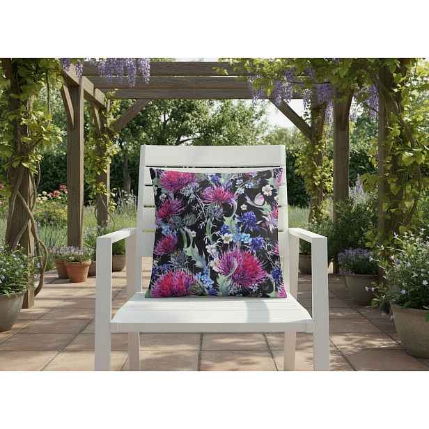 Vzorovaný venkovní polštář s výplní MARKO vzor 80 - 50x50 cm Mybesthome