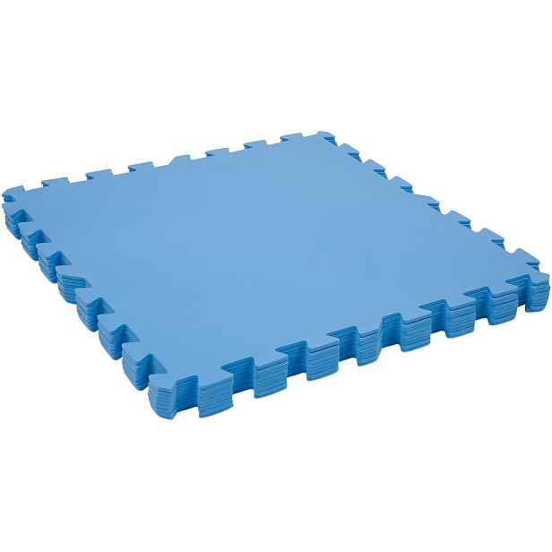 Lagrada Pěnová podložka pod bazén – 50 × 50 cm, sada 9 ks, modrá, 1,5 × 1,5 m 2175