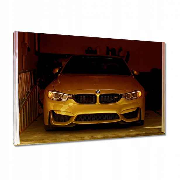 Obrazy 120x80 Zlaté Bmw Sportovní