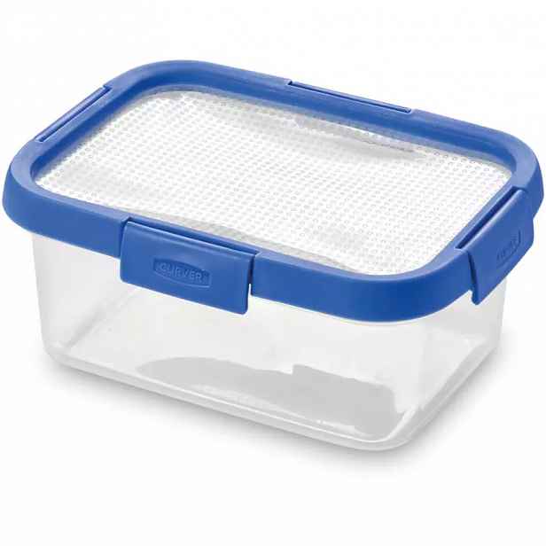 Dóza na potraviny obdelník 1.2l transparent
