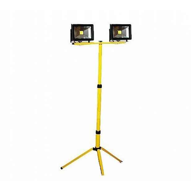 Led reflektorová lampa 20W x2 na stativu