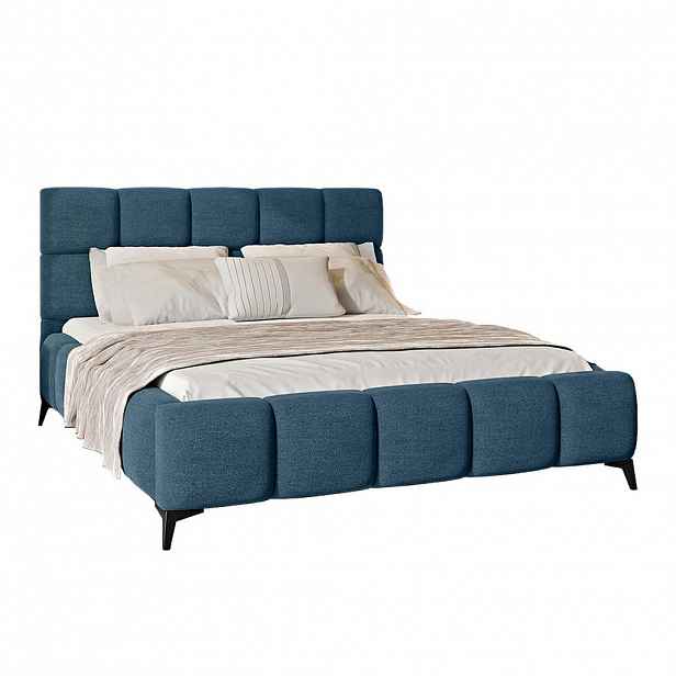 Petits-meubles BOXSPRING POSTEL 180/200 Mira Modrá