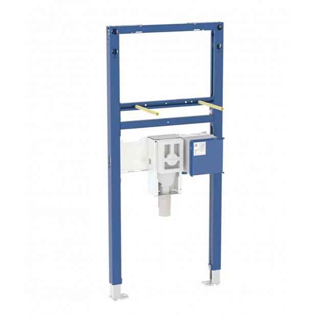 Geberit Duofix - Montážní prvek pro umyvadlo, 112 cm, pro stojánkovou armaturu s funkčním boxem a zápachovou uzávěrkou pod omítku 111.556.00.2