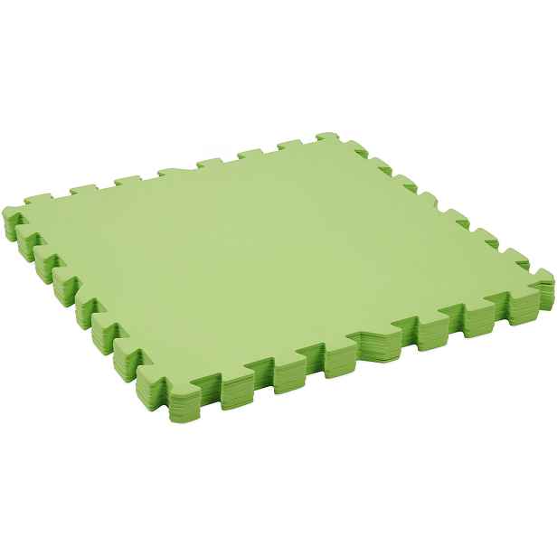 Lagrada Pěnová podložka pod bazén – 50 × 50 cm, sada 27 ks, zelená, 2,5 × 2,5 m 2185