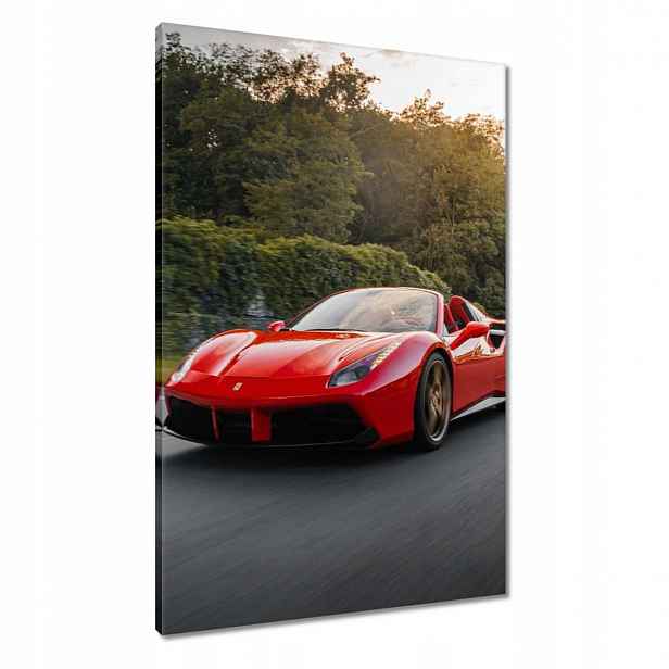 Obrazy 60x90 Červené Ferrari Cesta