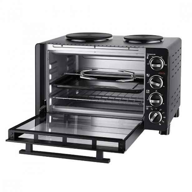 Elektrická trouba se 2 plotýnkami, "All in One", 30L, 1500W - Unold
