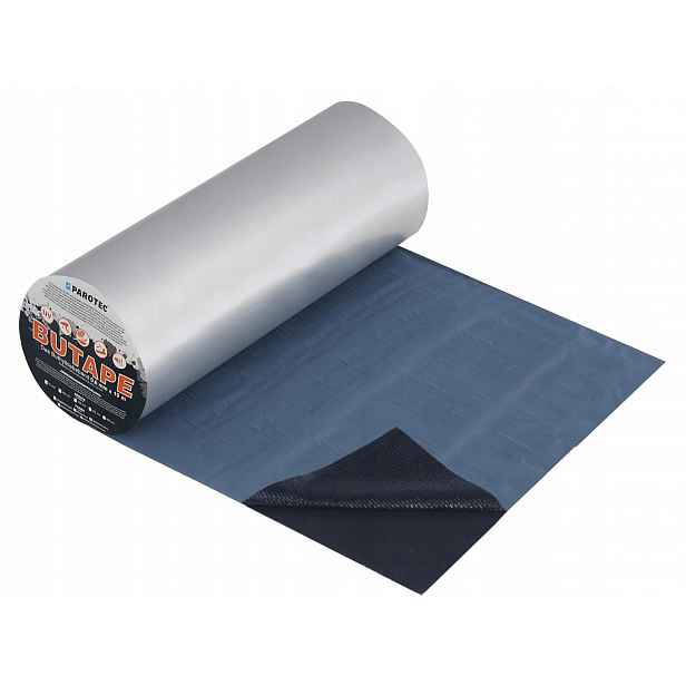 Lepicí butylová páska Dekarska 300 mm x 10 m Aluminium pro utěsnění střechy