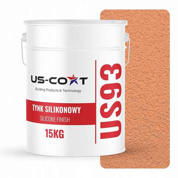 Silikonová Fasádní Omítka Lososová F315 15KG Beránek Granulace 2.0mm