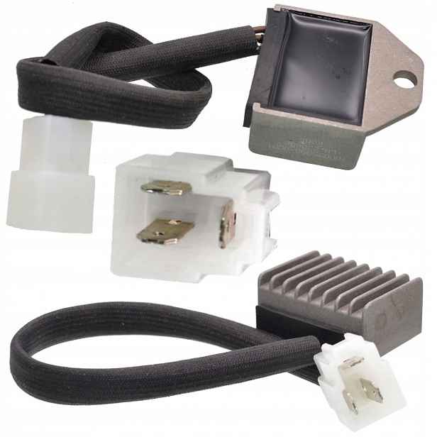 Regulátor Napětí Motoru Zongshen GB680, 3 Piny Konektor 100055890-0001