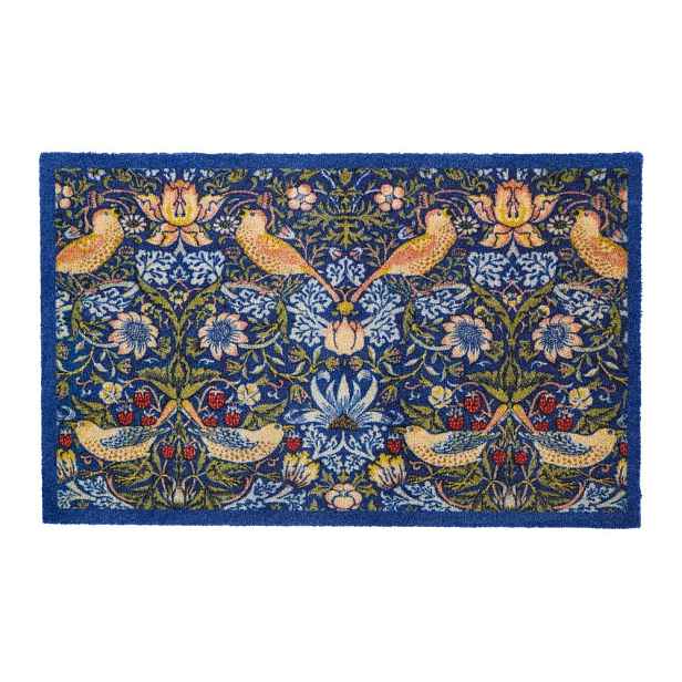 Rohožka 50x80 cm William Morris Strawberry Thief – Artsy Doormats